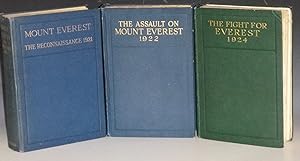 Mount Everest, The Reconnaissance 1921 (First American); The Assault on Mount Everest 1922 First ...