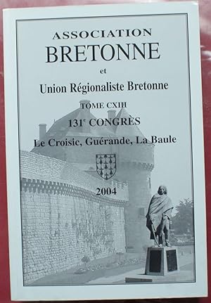 Bulletin et mémoire de l'Association Bretonne et Union Régionaliste Bretonne - congrès de Le Croi...