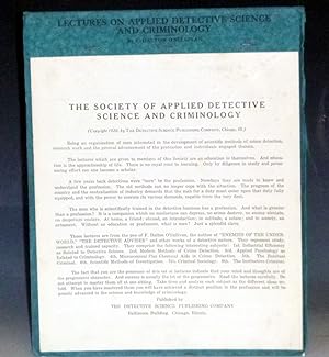 The Society of Applied Detective Science and Criminology