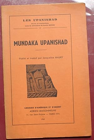 les Upanishad - IV - Mundaka Upanishad
