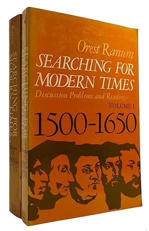 SEARCHING FOR MODERN TIMES 2 VOLUME SET Discussion Problems and Readings 1500-1650. 1650-1789