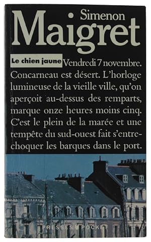 LE CHIEN JAUNE - Le commissaire Maigret: