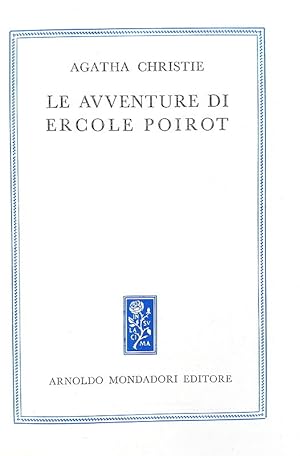 Le avventure di Ercole Poirot., Arnoldo Mondadori Editore, 1954 (Febbraio).