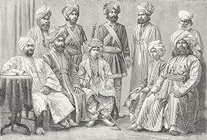 The Raja of Bahawalpur and his court
