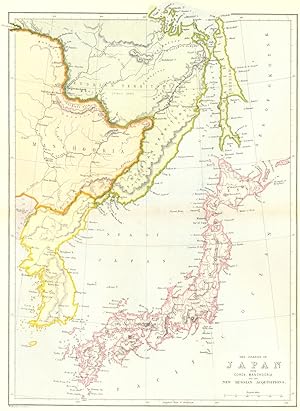 The Islands of Japan with Corea, Manchooria and the New Russian Acquisitions