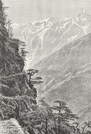 Upper Satlej Valley - Route to Tibet - View taken from near Rogi