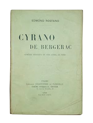 Cyrano de Bergerac Comédie Héroïque en Cinq Actes en Vers.
