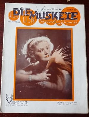 Die Muskete. Das Blatt für Kunst und Humor. XXX. Jahrgang. Nr. 29 - 1935.