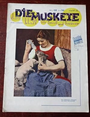 Die Muskete. Das Blatt für Kunst und Humor. XXXIII. Jahrgang. Nr. 18 - 1938.
