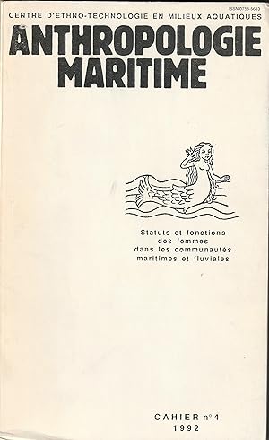 Status et fonctions des femmes dans les communautés maritimes et fluviales Cahier No 4 1992