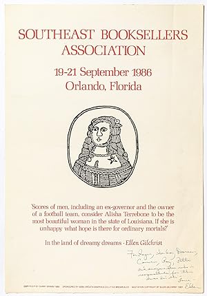 [Broadside]: Southeast Booksellers Association. 19-21 September 1986. Orlando, Florida