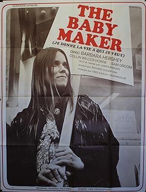 "THE BABY MAKER (JE DONNE LA VIE A QUI JE VEUX)" Réalisé par James BRIDGES en 1970 avec Barbara H...