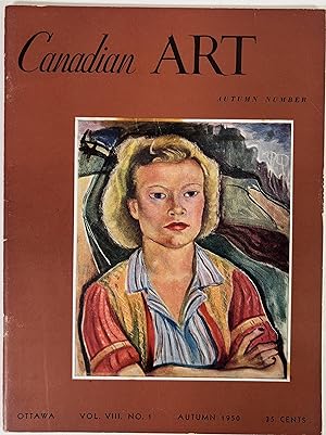 CANADIAN ART: Vol VIII, No. 1. Autumn 1950.