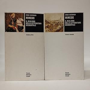 Mimesis. Il realismo nella letteratura occidentale. 2 volumi