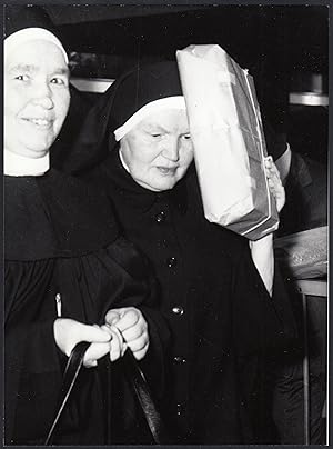Roma 1983, Morta Suor Pascalina Lehnert governante di Papa Pio XII, Fotografia vintage 18 x 24
