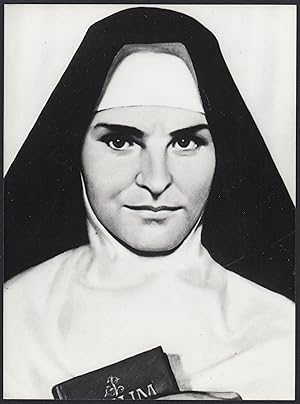 Suor Maria Gabriella Sagheddu è stata beatificata, Notizia Ansa 1983, Fotografia vintage 18 x 24