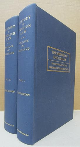 The History of English Law {Two Volume Set}