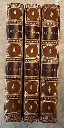 Three Volumes: The Poetical Works of William Cowper