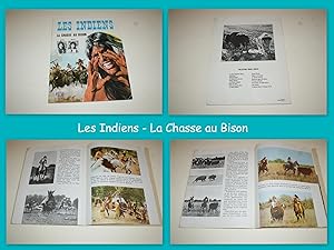 Les Indiens. La Chasse au Bison. Téléfeuilleton de Pierre Viallet et Claude Veillot.