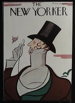 The New Yorker February 15, 1941 Rea Irvin FRONT COVER ONLY