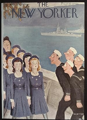 The New Yorker October 11, 1941 William Cotton FRONT COVER ONLY