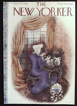 The New Yorker April 12, 1941 Servil FRONT COVER ONLY