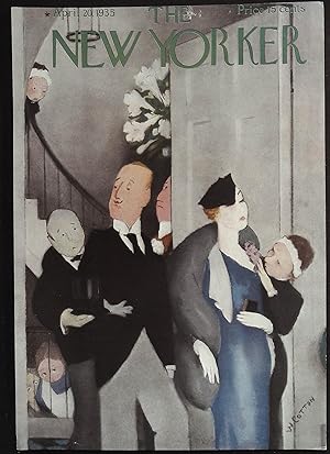 The New Yorker April 20, 1935 William Cotton FRONT COVER ONLY