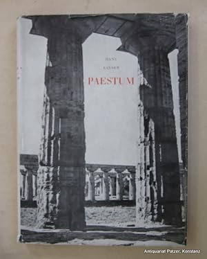 Paestum. Die Nomoi der drei altgriechischen Tempel zu Paestum. Heidelberg, Lambert Schneider, 195...