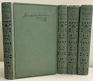 Bleak House, A Tale of Two Cities, Dombey and Son, Nicholas Nickleby - 4 Volume Set