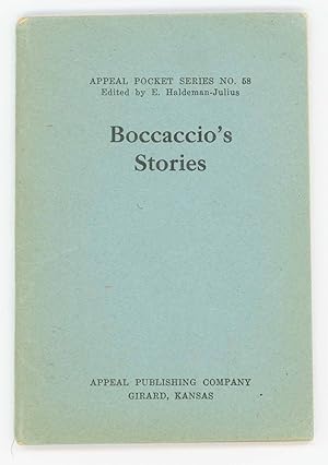 Boccaccio's Stories. Appeal Pocket Series No. 58