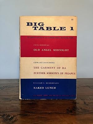 Big Table 1 The Complete Contents of the Suppressed Winter 1959 Chicago Review