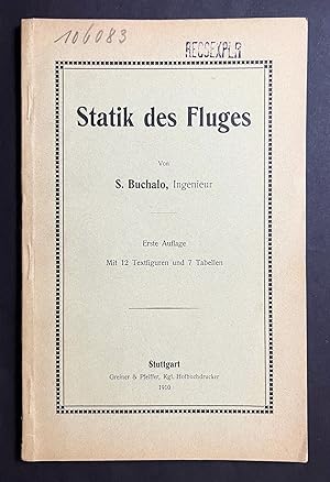 Statik des Fluges ("Statics of Flight")