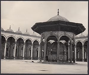 Egitto 1950, Il Cairo, Dettaglio Moschea Mohammed Alì, Fotografia vintage