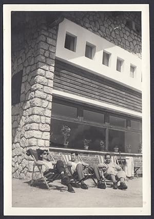 San Vigilio di Marebbe (BZ) 1950, Rifugio Fanes, Fotografia vintage