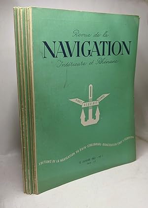 Revue de la navifation intérieure et Rhénane - 1963 - n°1 à 6