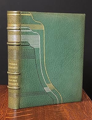 Cloches pour deux mariages. École des Arts Décoratifs du Livre de Paris Art Deco Binding.