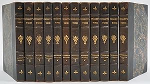 Collection of Works by Tobias Smollett, 12 volumes