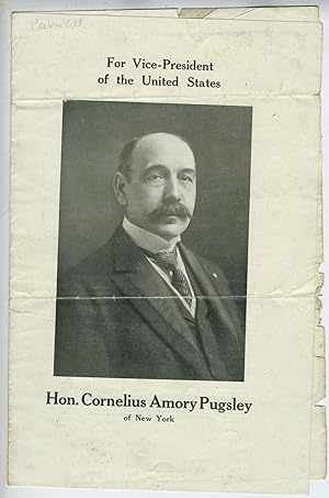 A Dozen Good and Substantial Reasons why The Hon. Cornelius Amory Pugsley of New York Should be N...