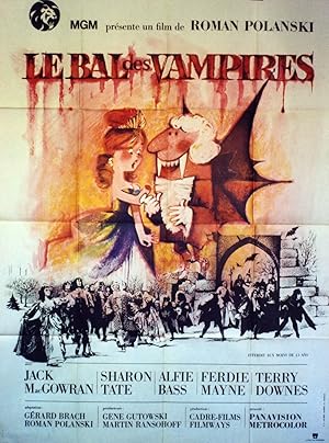 "LE BAL DES VAMPIRES (THE FEARLESS VAMPIRE KILLERS)" Réalisé par Roman POLANSKI en 1968 avec Jack...
