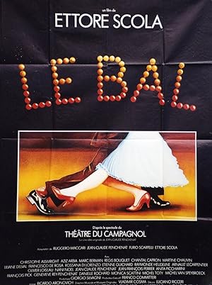 "LE BAL" Réalisé par Ettore SCOLA en 1984 d'après le spectacle du THÉÂTRE DU CAMPAGNOL / Affiche ...