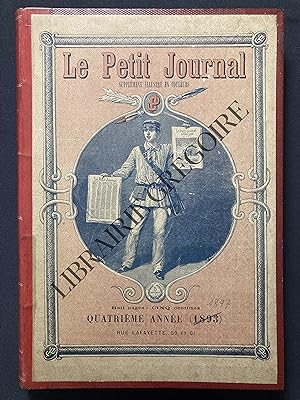 LE PETIT JOURNAL-DU N°320 (3 JANVIER 1897) AU N°380 (27 FEVRIER 1898)-RELIURE 60 NUMEROS