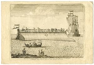 Antique Master Print-MAMEL-FOR-SAILING-SHIP-SAILING-BOAT-Meijer-c.1690