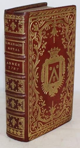 Almanach royal, Année 1787, présenté A Sa Majesté Pour la première fois en 1699, par Laurent D'Ho...