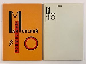 Per la voce. 13 poesie di Vladimir Majakovskij in un libro costruito da El Lisitskij