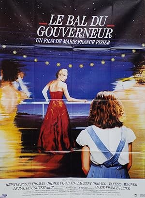 "LE BAL DU GOUVERNEUR" Réalisé par Marie-France PISIER en 1990 avec Kristin SCOTT-THOMAS / Affich...