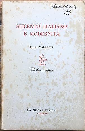 Seicento italiano e modernità