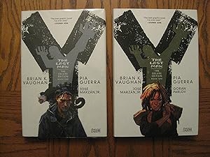 Y The Last Man The Deluxe Edition Five (5) Hardcover Book Complete Set (Signed!)