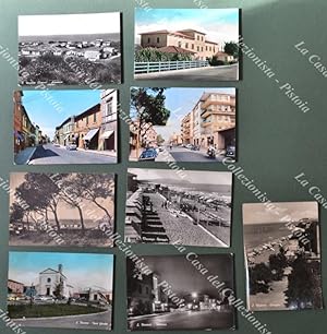 S.VINCENZO, Livorno. 9 cartoline d'epoca viaggiate