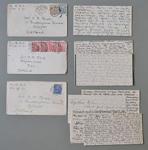 ESTERO. CAPE OF GOOD HOPE. Tre lettere per la Scozia, 1890/91.