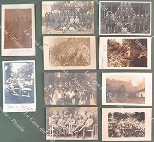 PRIMA GUERRA. Esercito austro - ungarico. 10 cartoline d'epoca (5 viaggiate in busta). 1915 - 191...